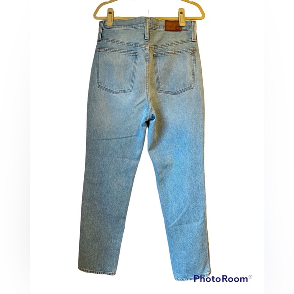 Madewell Classic Straight Full-Length Jeans in Hartsville Wash Sz 29 - Picture 2 of 5